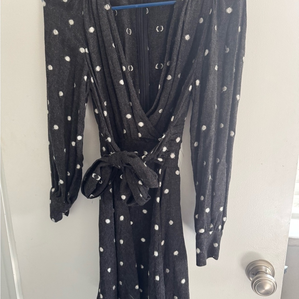 Zara long-sleeve mini dress women’s XS